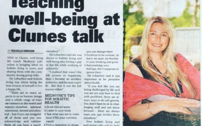 Recent Newspaper Article