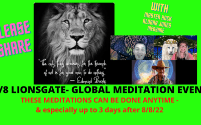 GLOBAL MEDITATION EVENT FOR 8/8 LIONSGATE