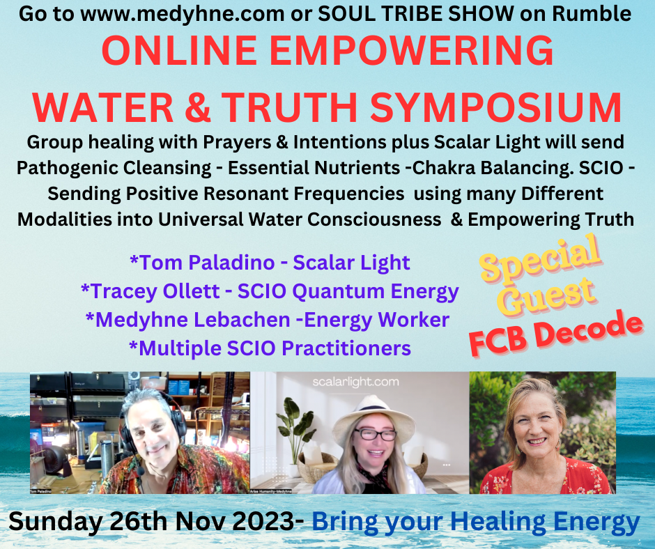 ONLINE EMPOWERING WATER & TRUTH SYMPOSIUM