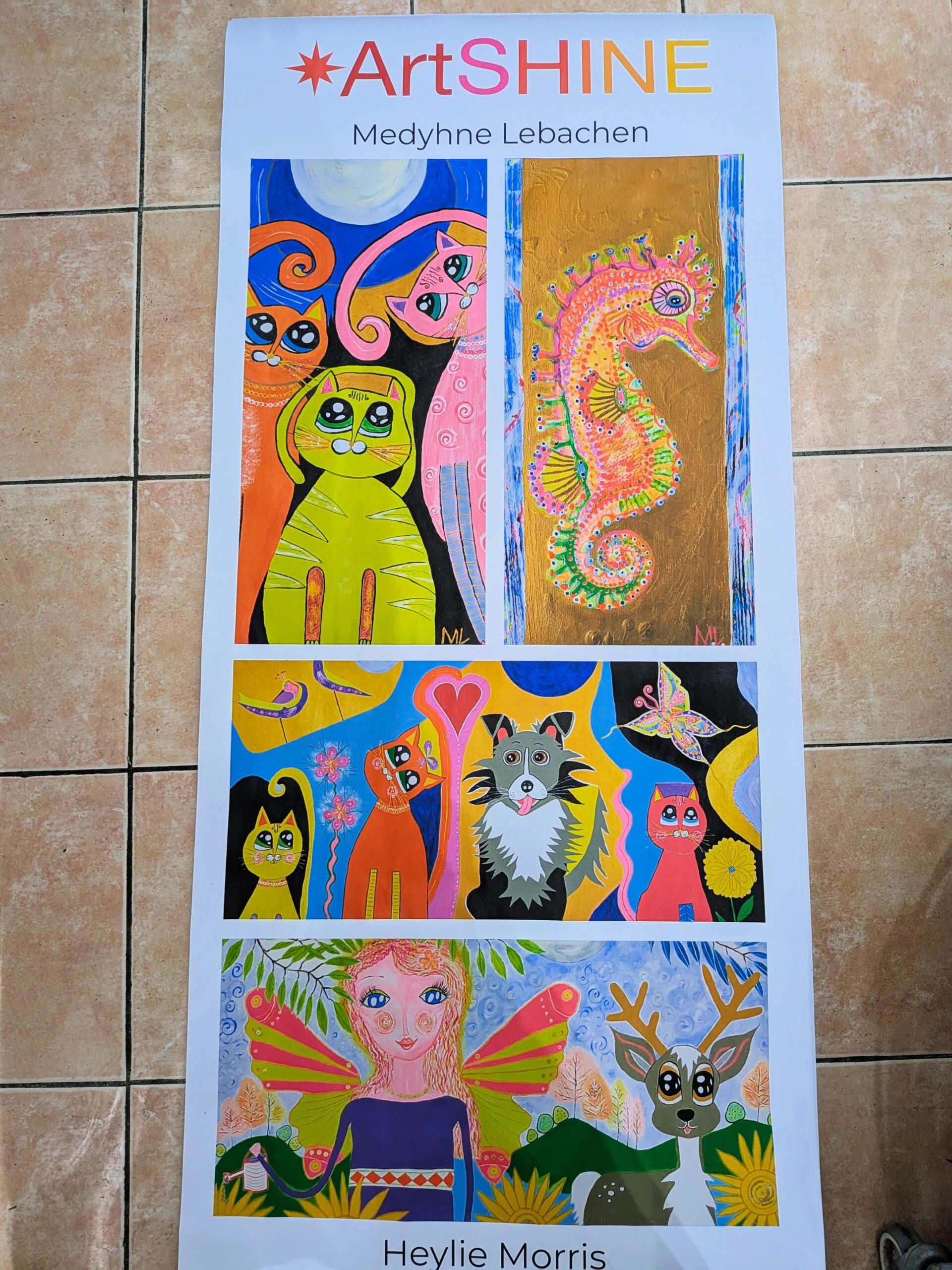 ARTSHINE EXHIBITING MY WORK IN UK & EUROPE