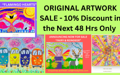48 HR SALE ON MY ARTWORK – 10% OFF