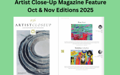 “Artist Close-Up” Magazine Feature