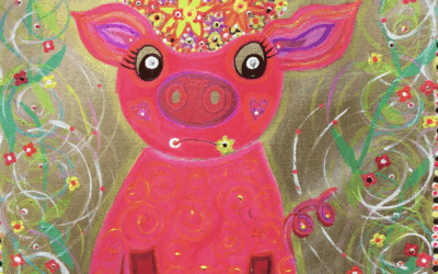 INTRODUCING “FLOWER CHILD PIGGY”