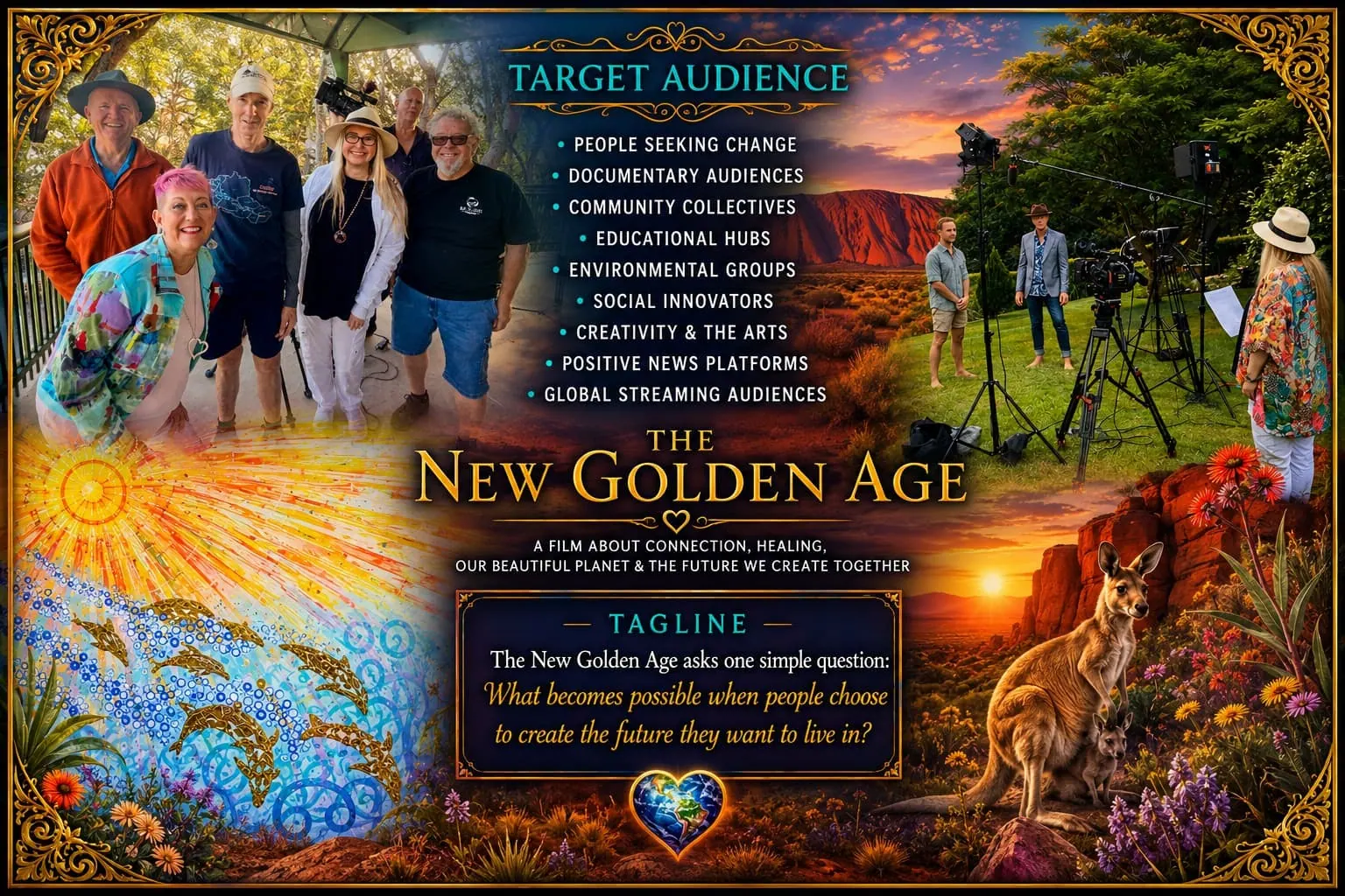 Tagline & Target Audience Documentary Tagline Target Audience